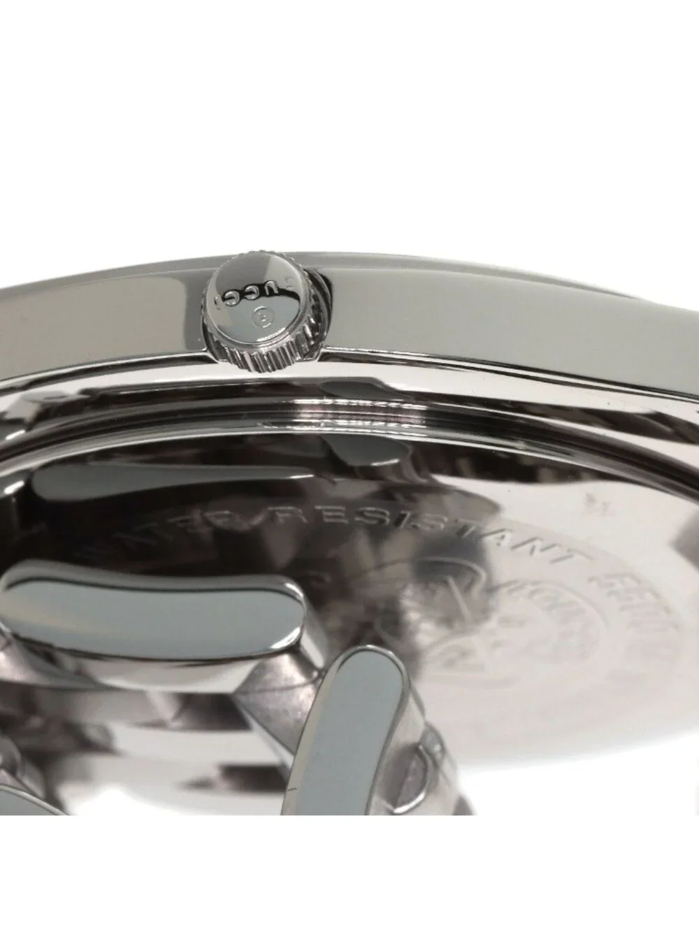 Gucci Round Face Watch SS